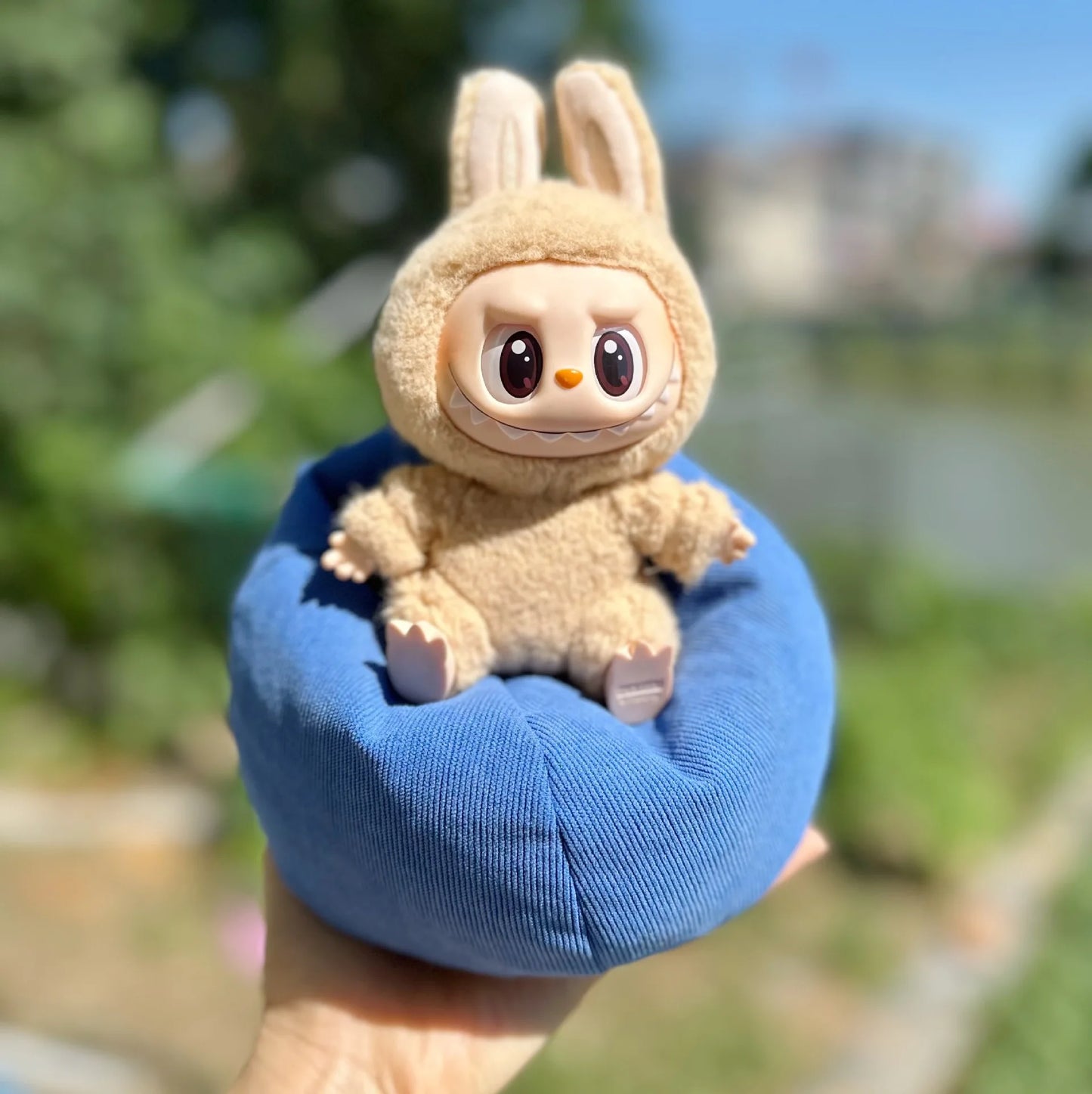 New Lazy Labubu on pillow