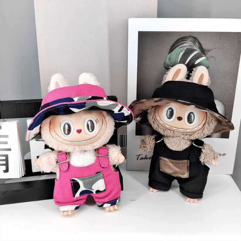 Cute 17cm Labubu with clothes!