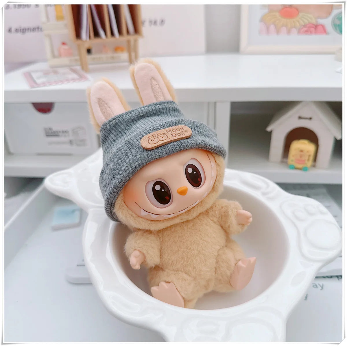 Cute 17cm Labubu with a suit!