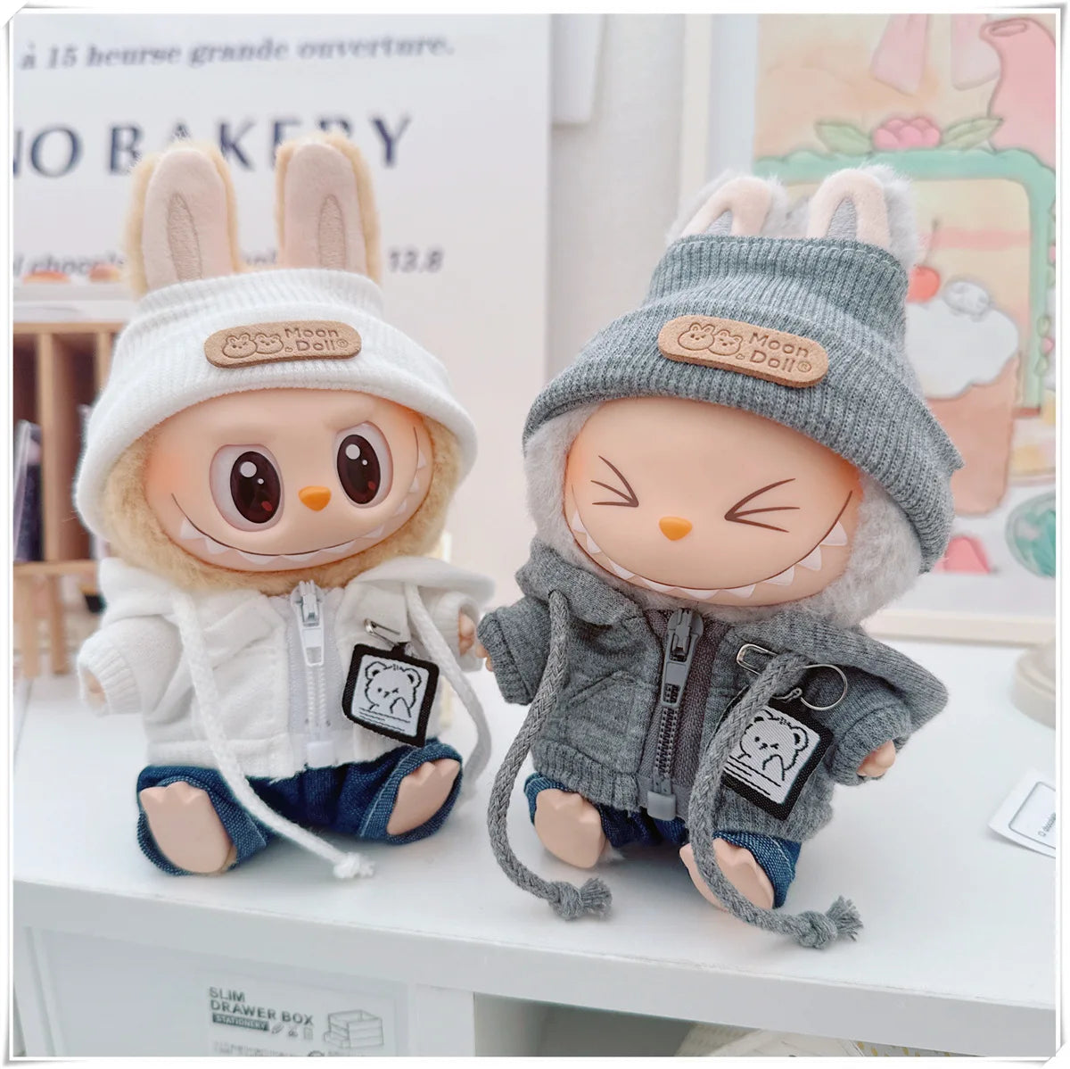 Cute 17cm Labubu with a suit!