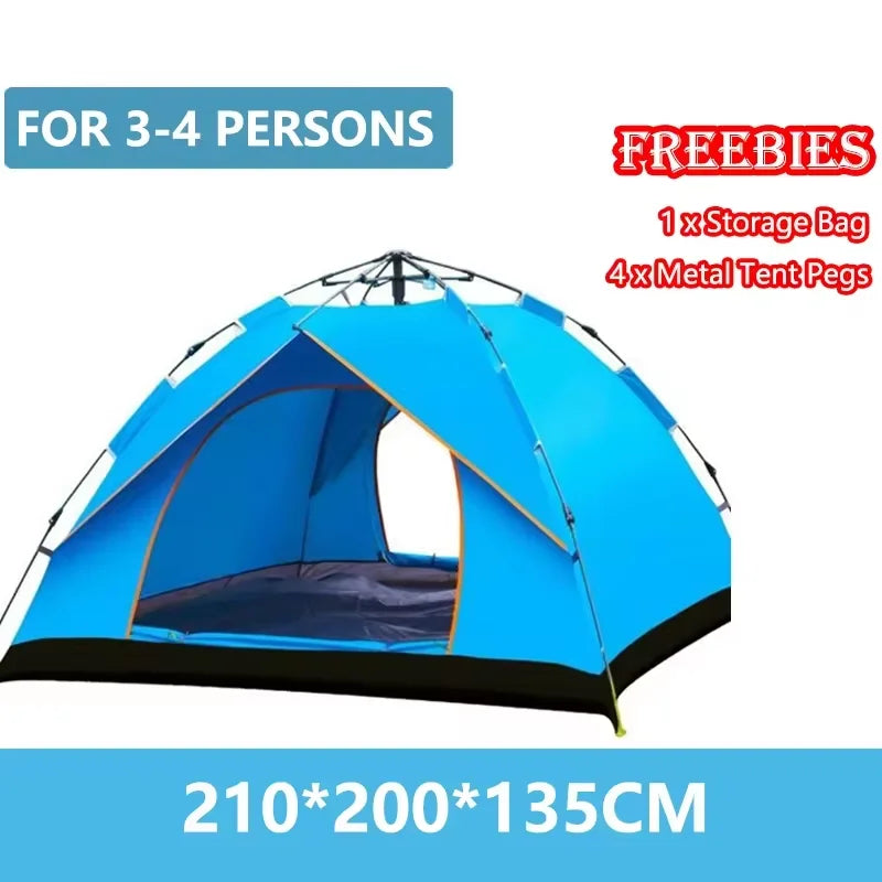 Goture 6-7Person Waterproof Automatic Tent 240*240*150cm