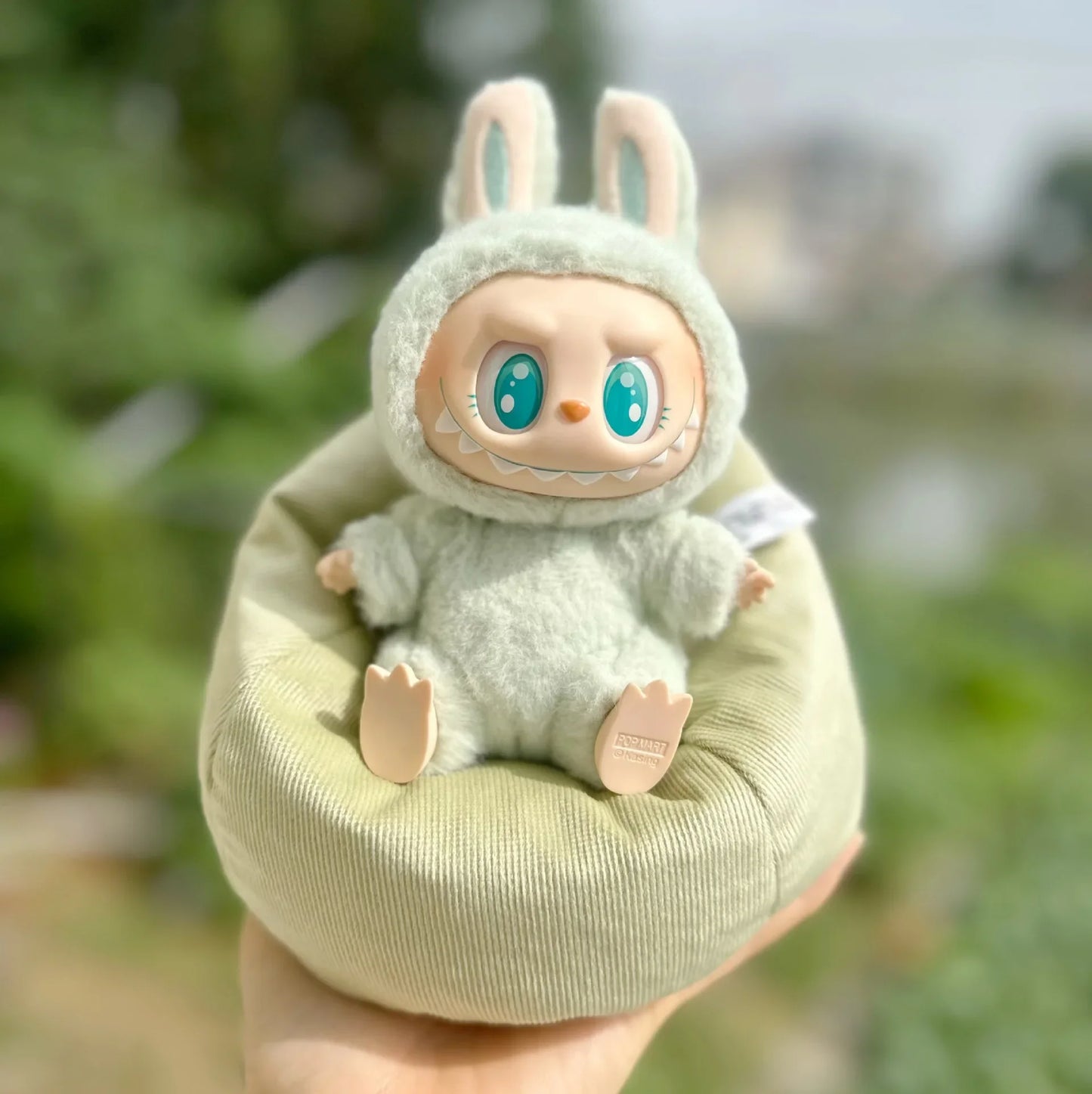 New Lazy Labubu on pillow