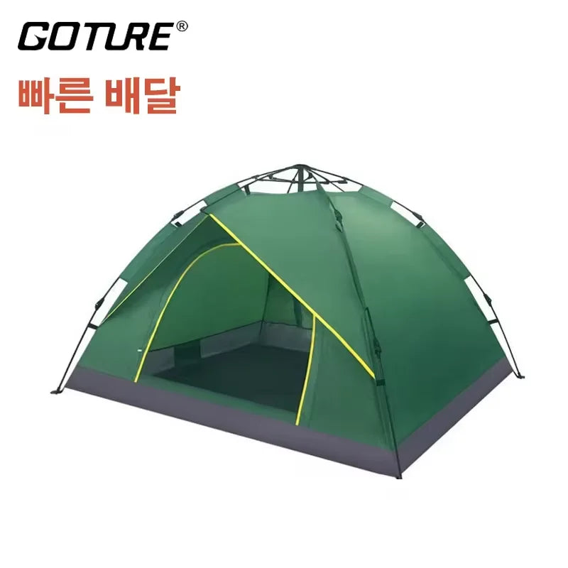 Goture 6-7Person Waterproof Automatic Tent 240*240*150cm