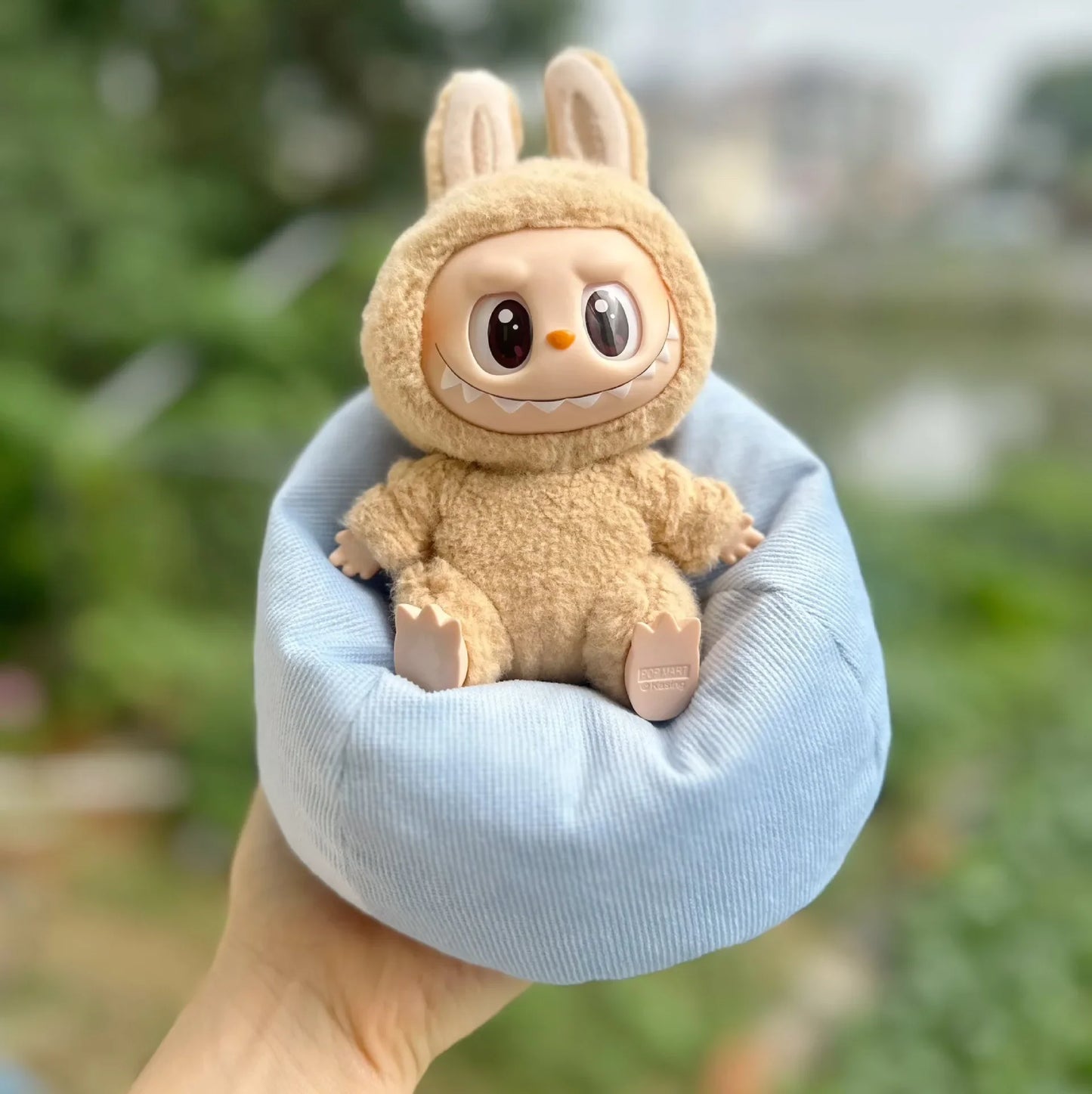 New Lazy Labubu on pillow