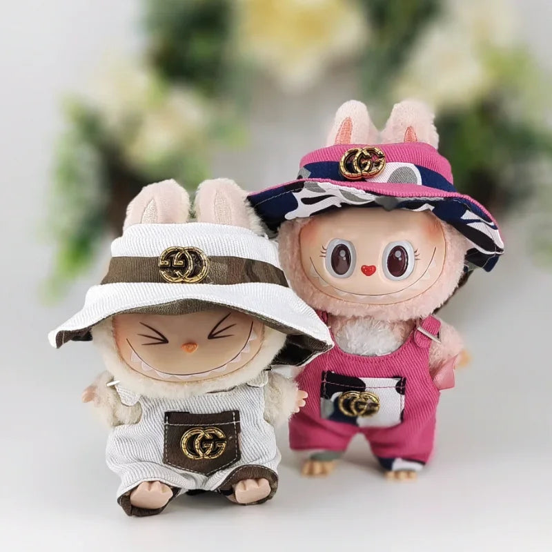 Cute 17cm Labubu with clothes!