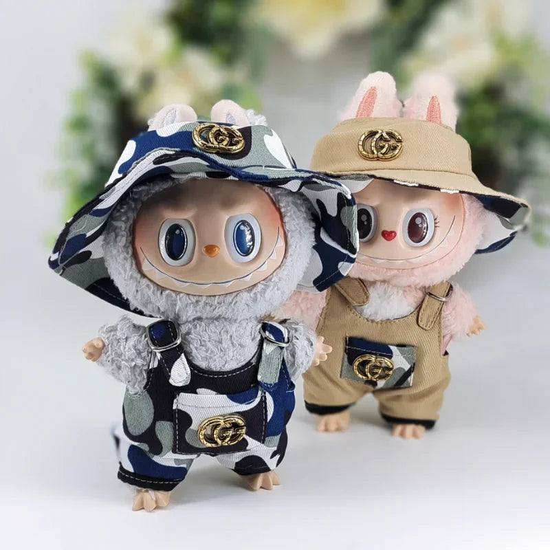 Cute 17cm Labubu with clothes!
