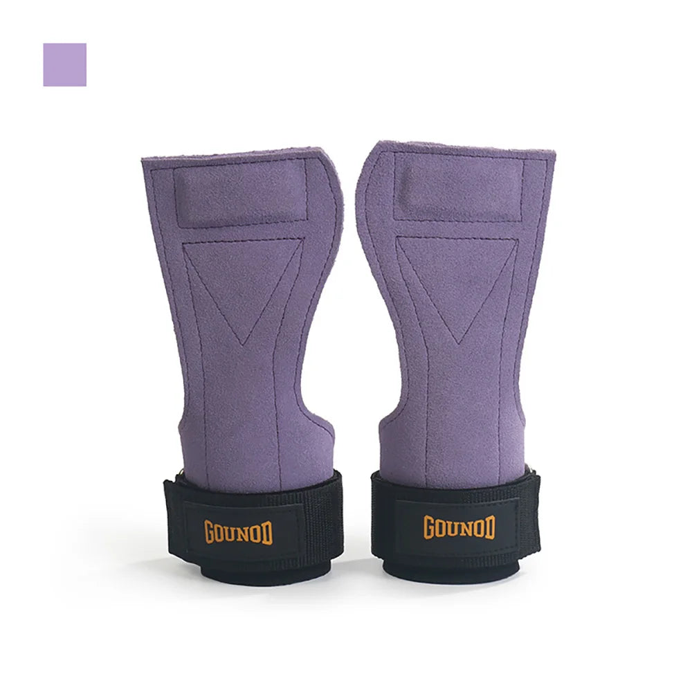 Leather Workout Grip Gloves