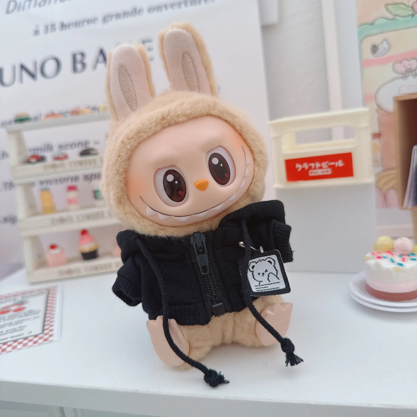 Cute 17cm Labubu with a suit!