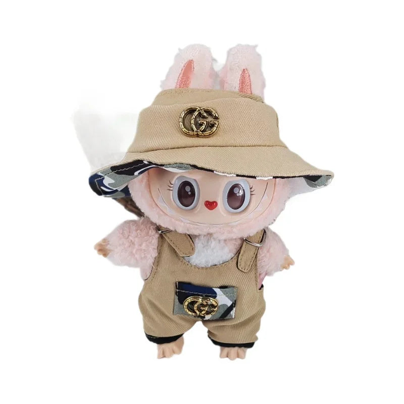 Cute 17cm Labubu with clothes!