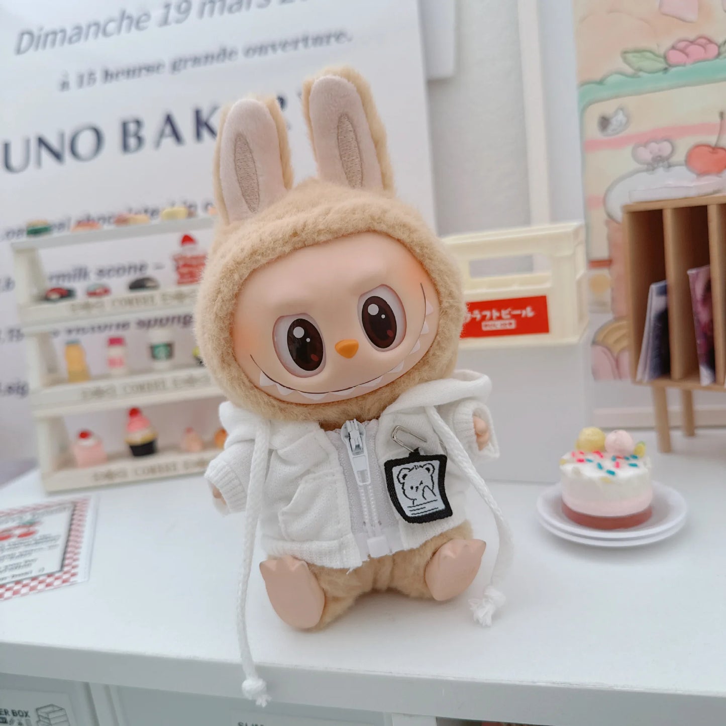 Cute 17cm Labubu with a suit!