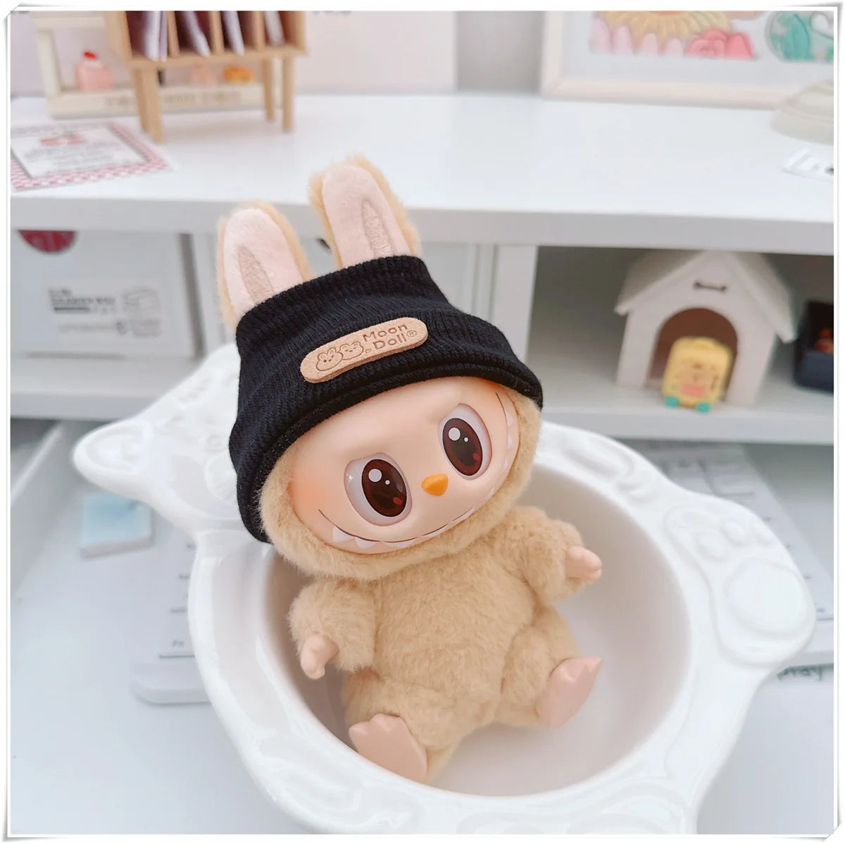 Cute 17cm Labubu with a suit!