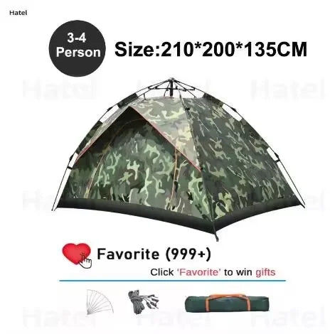 Goture 6-7Person Waterproof Automatic Tent 240*240*150cm