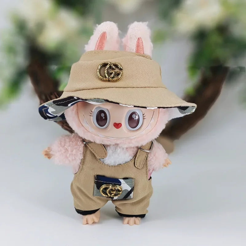 Cute 17cm Labubu with clothes!