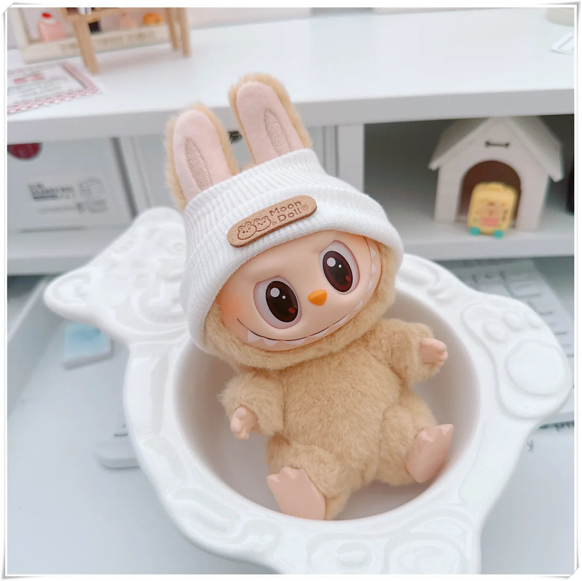 Cute 17cm Labubu with a suit!