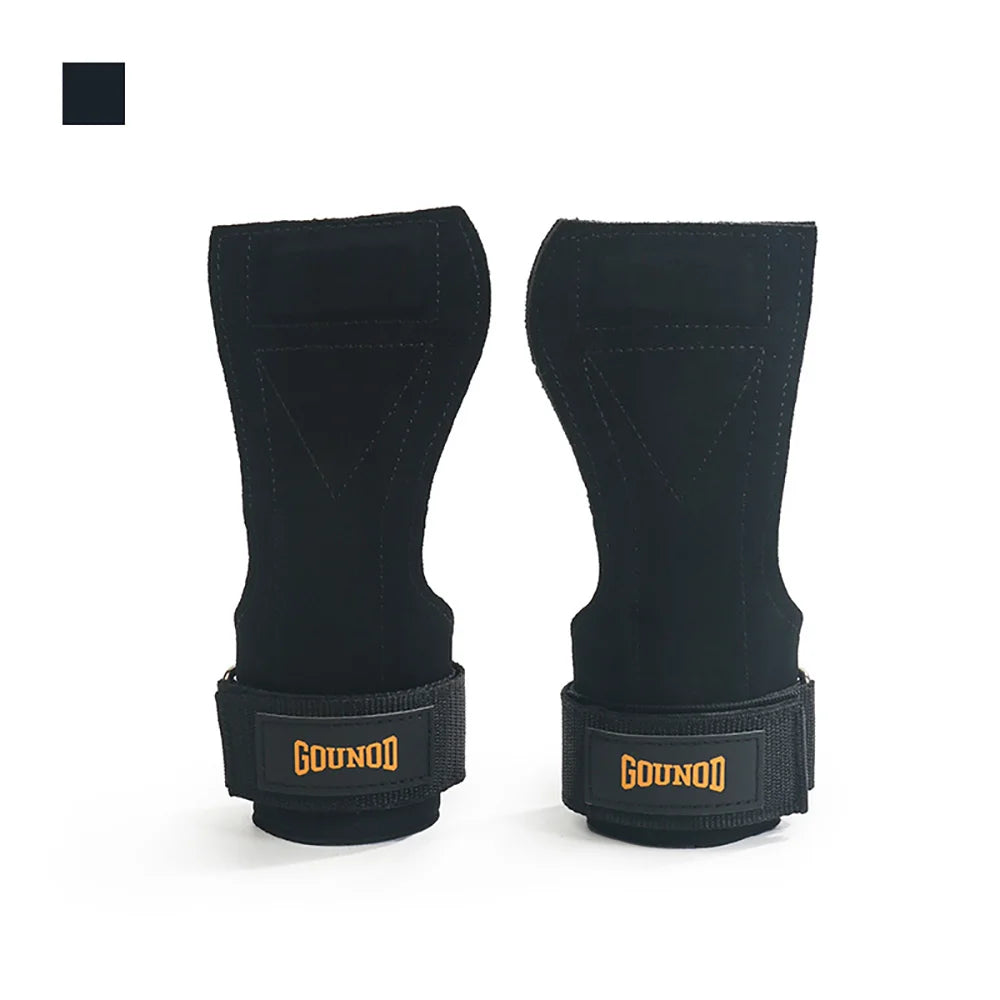 Leather Workout Grip Gloves