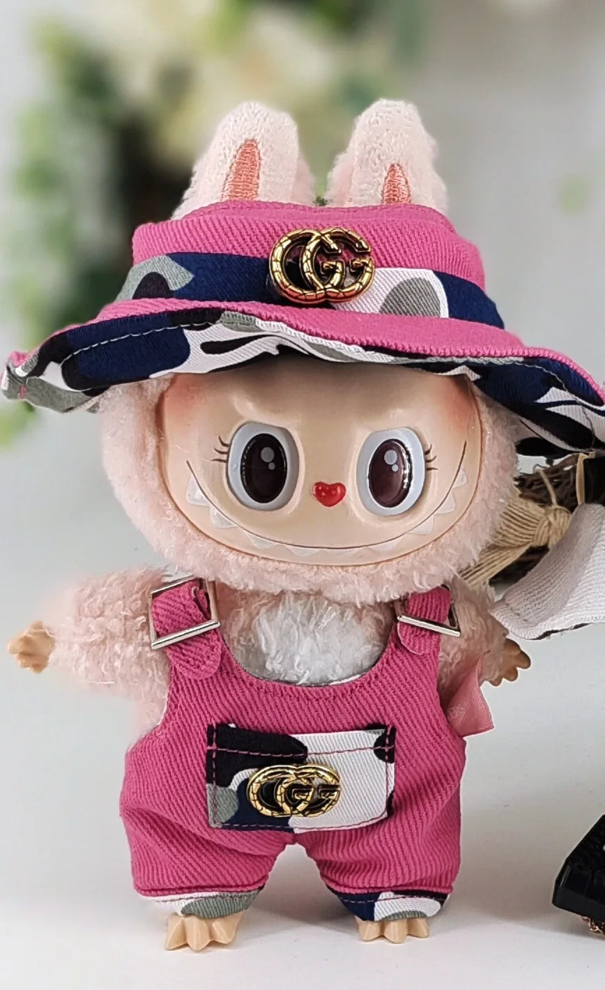 Cute 17cm Labubu with clothes!