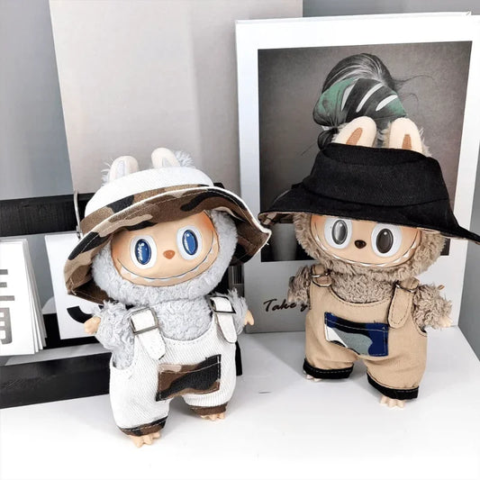 Cute 17cm Labubu with clothes!