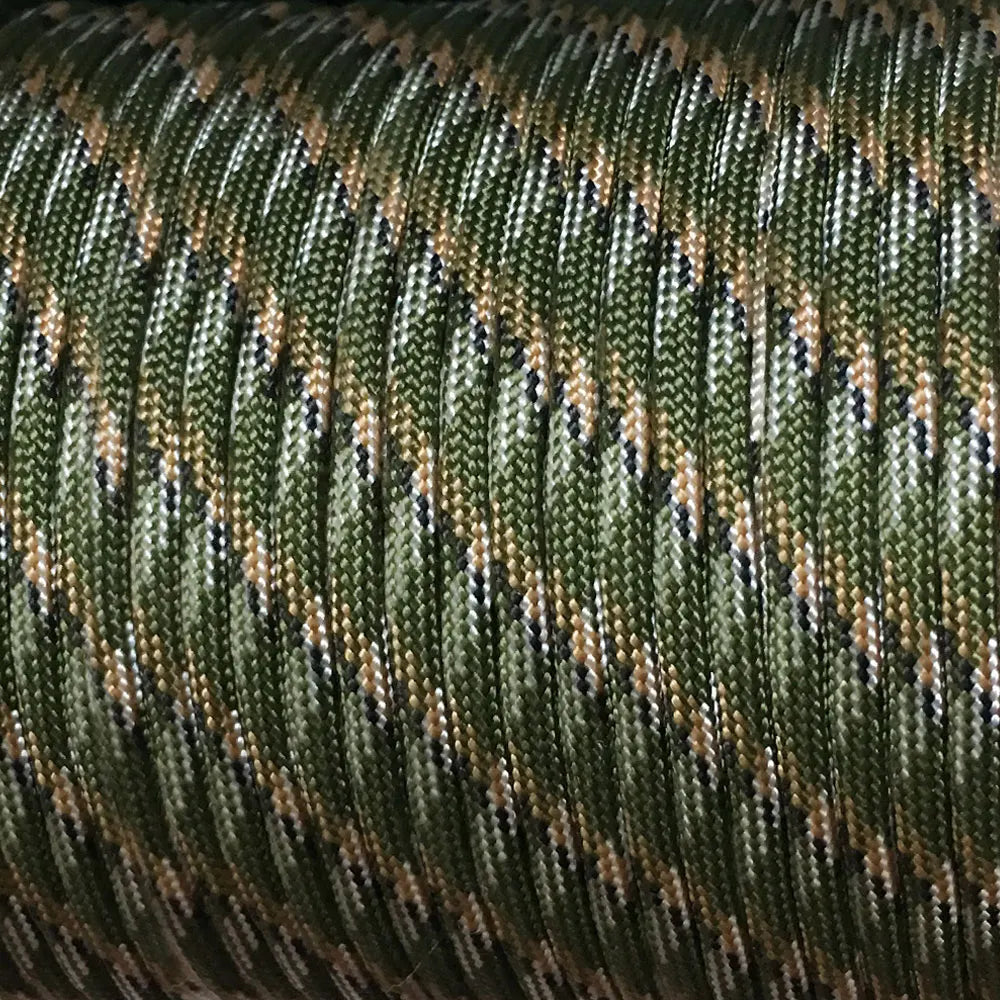 7 Cores 550 Paracord Cord 5 15 30 M Dia.4mm For Outdoor Camping Survival Lanyard